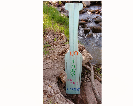 pallet paddle sign