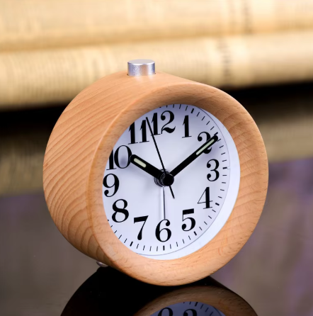 retro round alarm clock