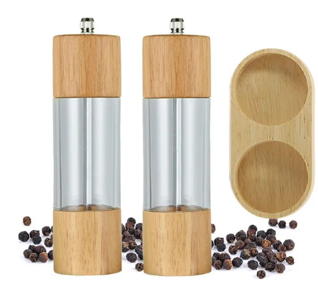 6 inch salt and pepper shakers with base