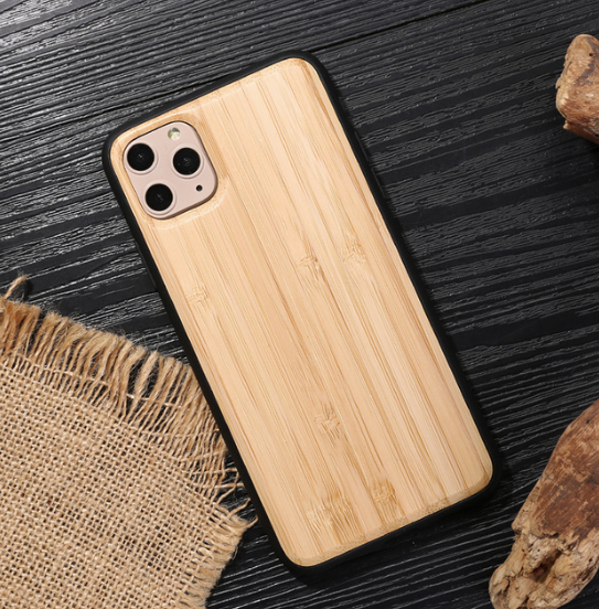 solid wood iphone case-white maple