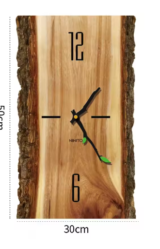 split log clock