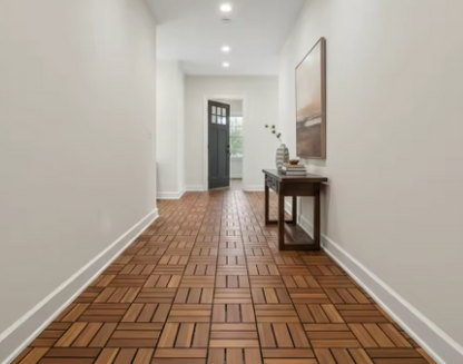 indoor tiling of entry