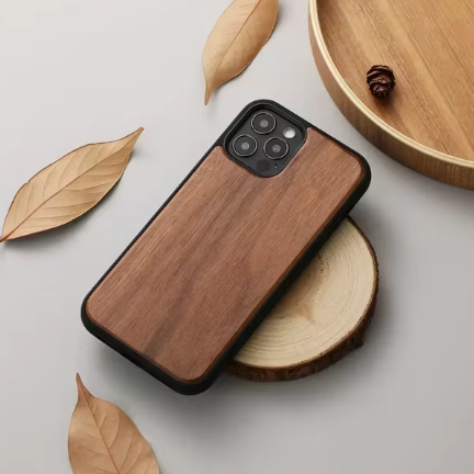 walnut phone case