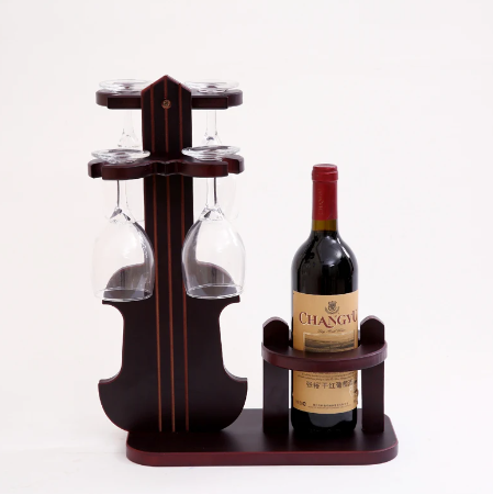 wine tasting display
