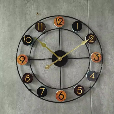 20 in diameter statement clock