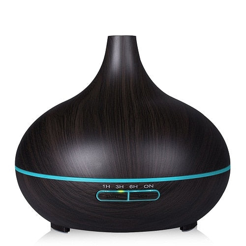 black wood grain aroma diffuser