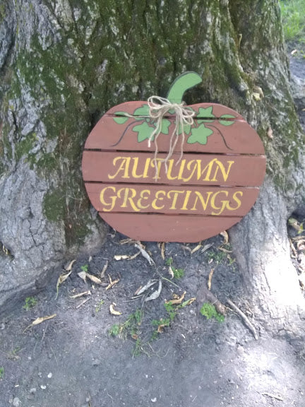 Autumn Pallet wood sign