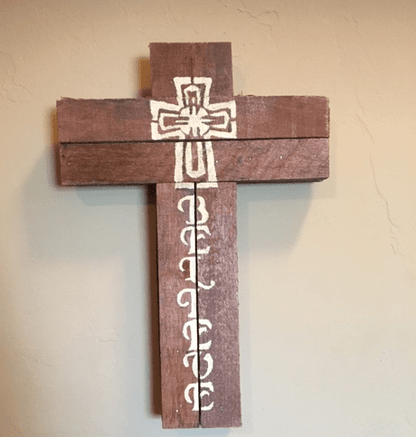 Believe Pallet sign