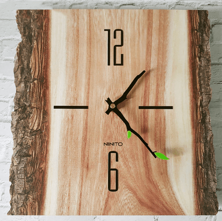 split log clock