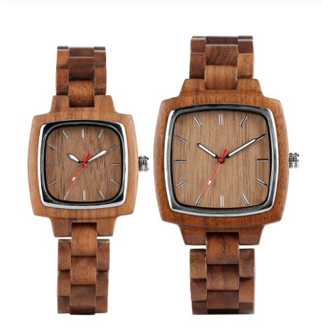 his and her wood watches-main