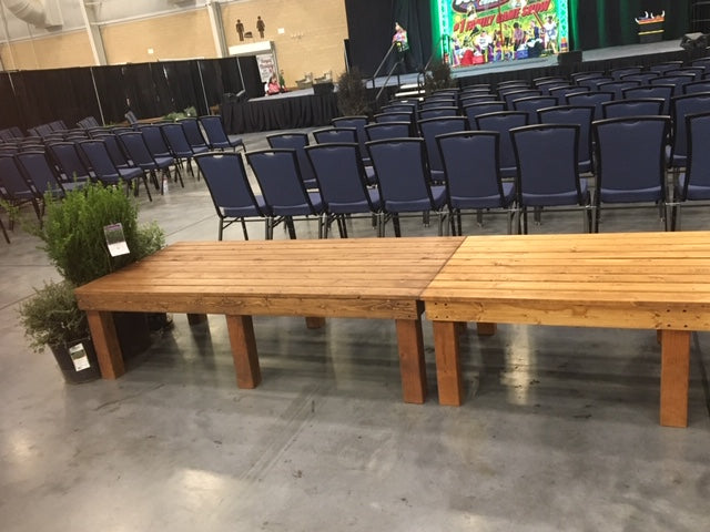 benches for stage seating