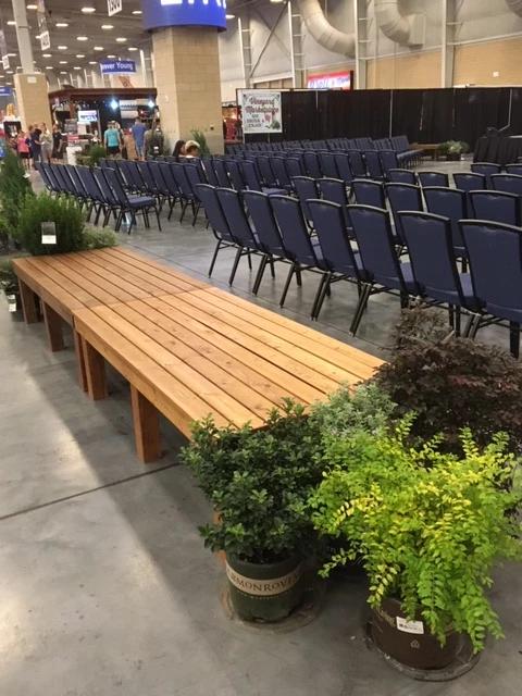 benches for decoration and function