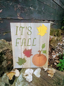 Its Fall pallet wood sign