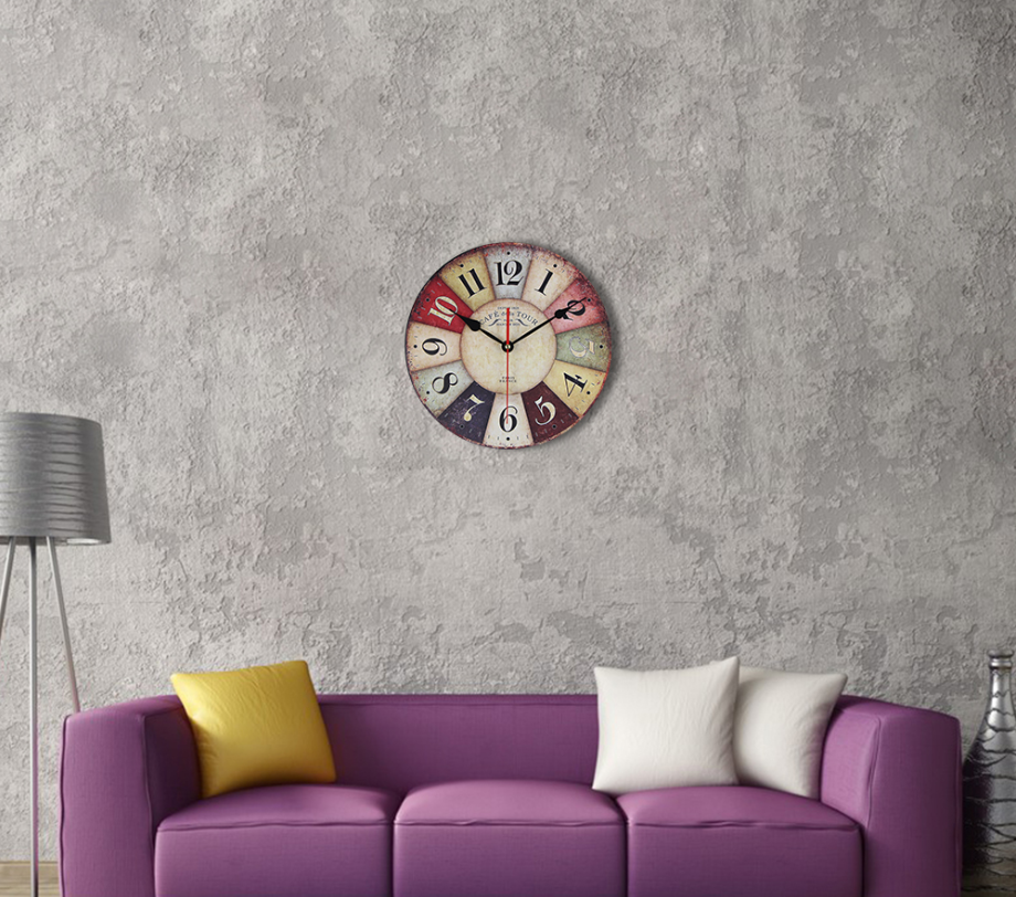 roman clock is a great addition to any decor