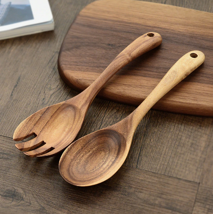 Salad Wood Tongs – Benchmaster WoodworX Salad Wood Tongs – Benchmaster WoodworX