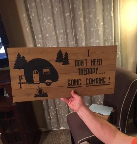 Camping Therapy Pallet Precision