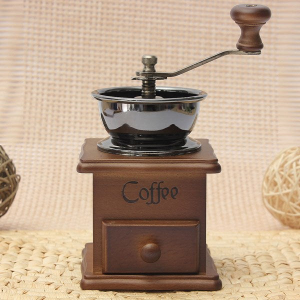 retro coffee bean grinder