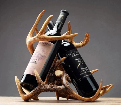 Antler Bottle Display
