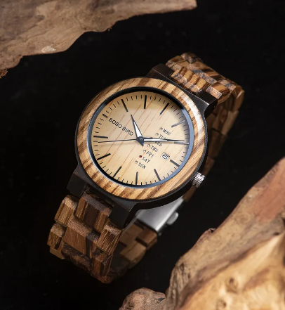 wood watch for men