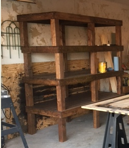 stacked benches