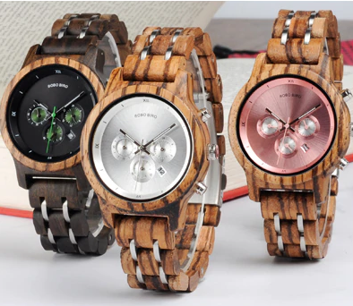 high tech watches-3 face colors