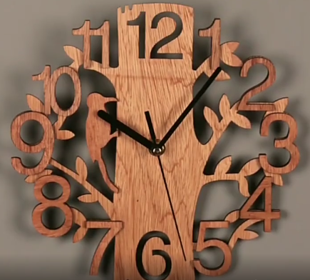tree branch clock