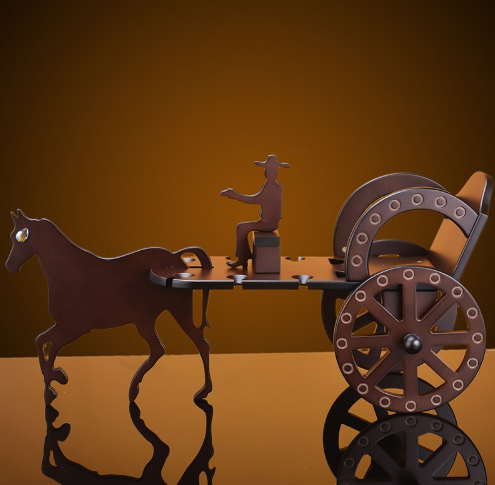 wine holding carriage