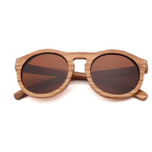 cateye sunglasses with brown lens