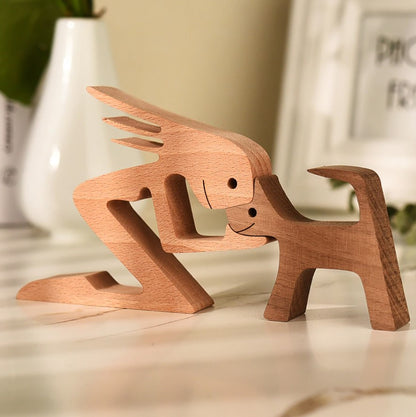 cat woman desk decor