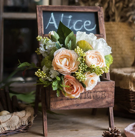 chalkboard plant stand