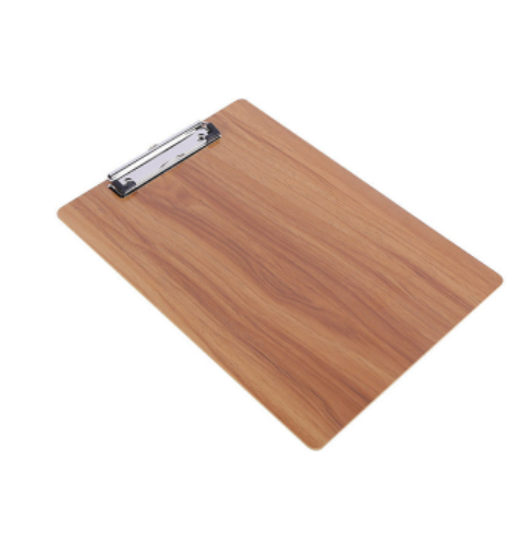 real wood clipboard