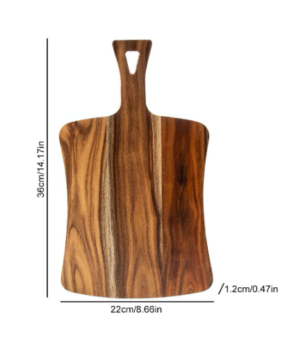 Acacia wood cutting board measurements