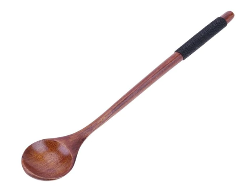 dark spoon with dark grip