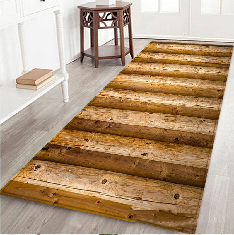 hewn lumber rug