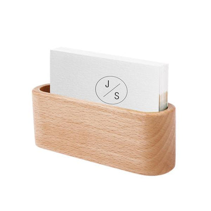 Business card holder light