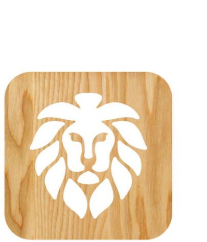 lion head night light