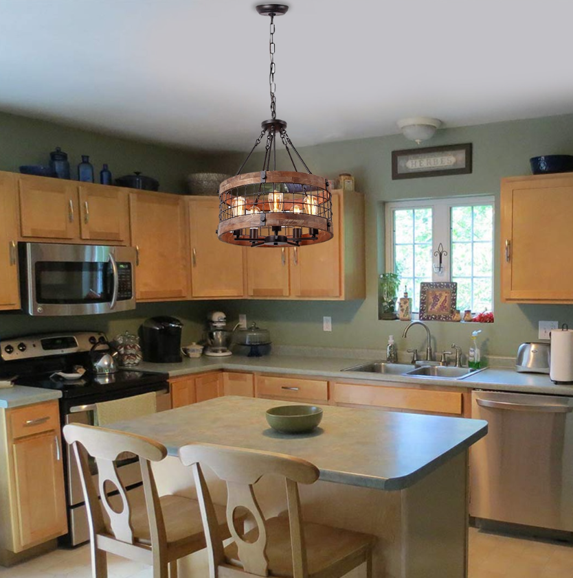 loft light over kitchen island