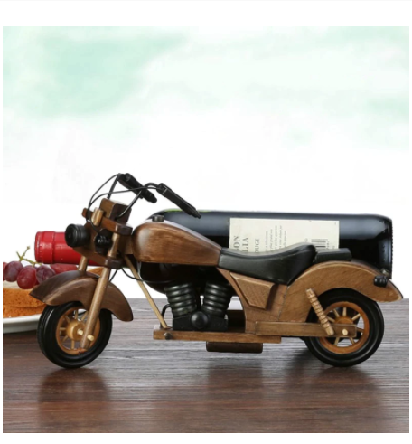 motorcycle wine bottle carrier