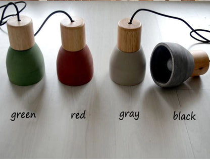 pendant lights colors and cords