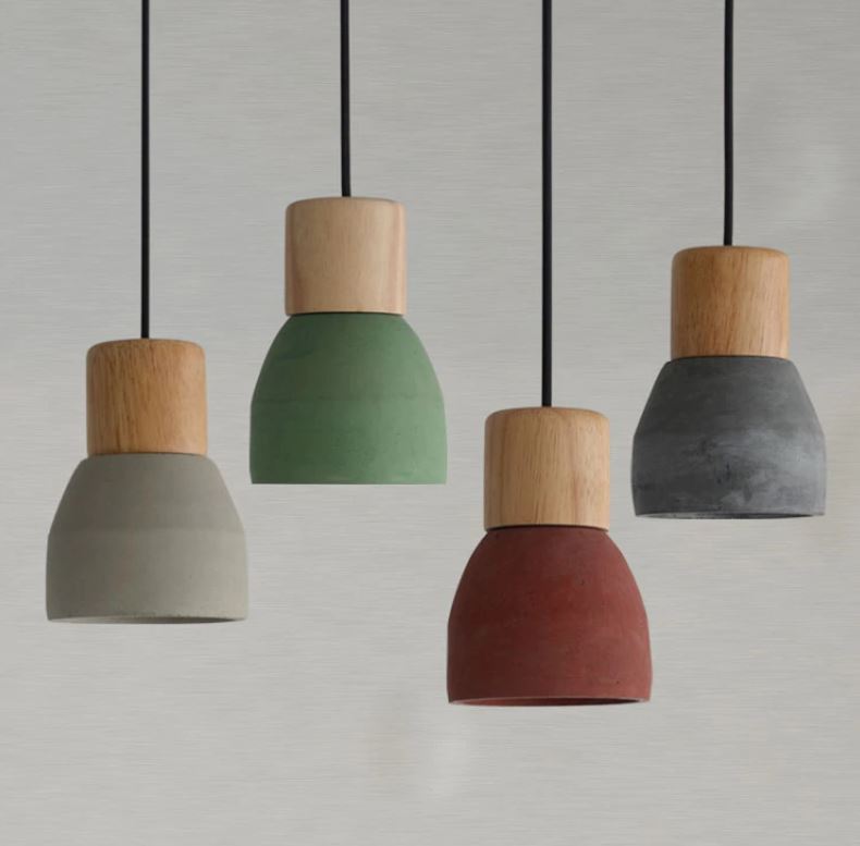 Pendant Wood Drop Lighting