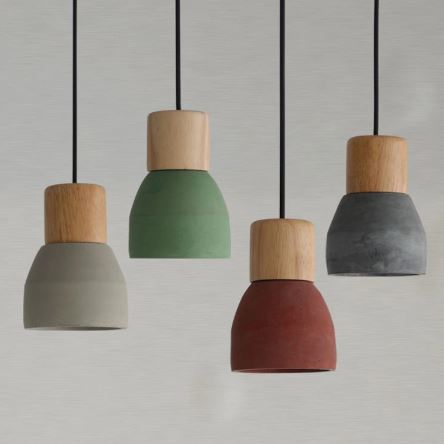 4 pendant lights hanging