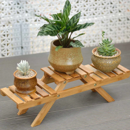 3 Pot Plant Stand – Benchmaster WoodworX