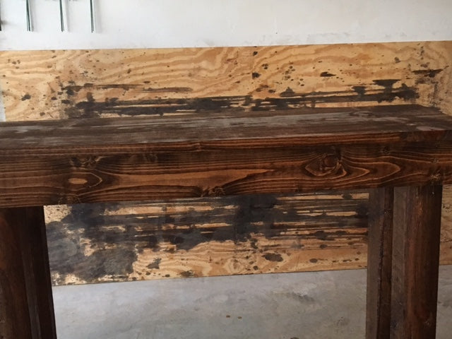bench for storm shelter