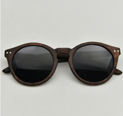 cateye wood sunglasses