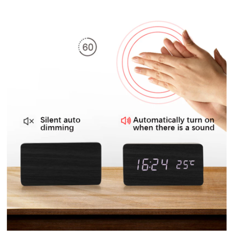 desk clocks with voice control