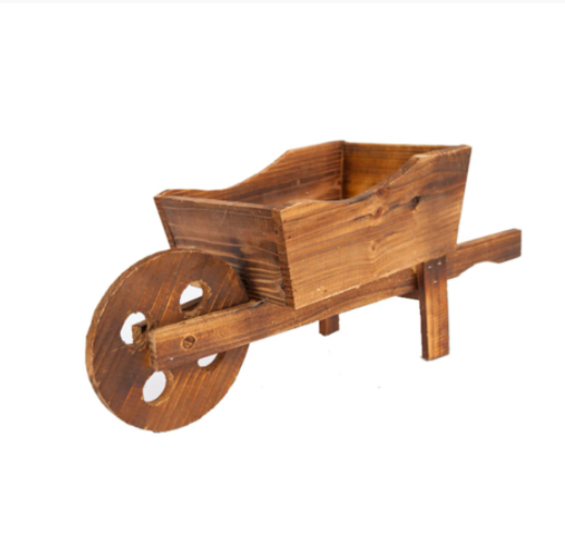 wheelbarrow planter