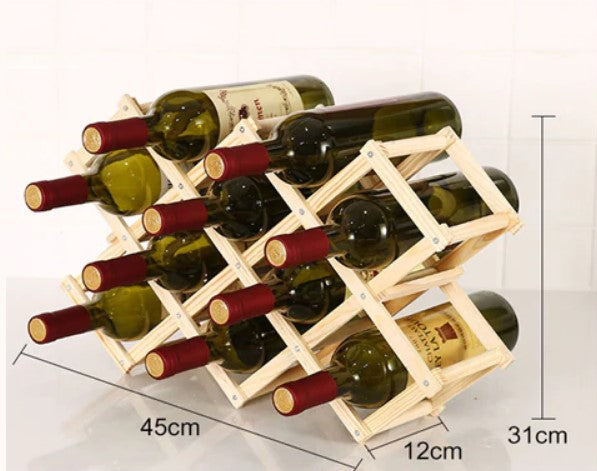 measurements of wine rack