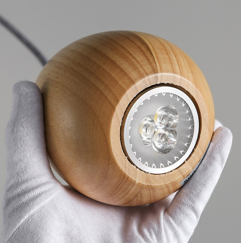 wood case light-inner workings