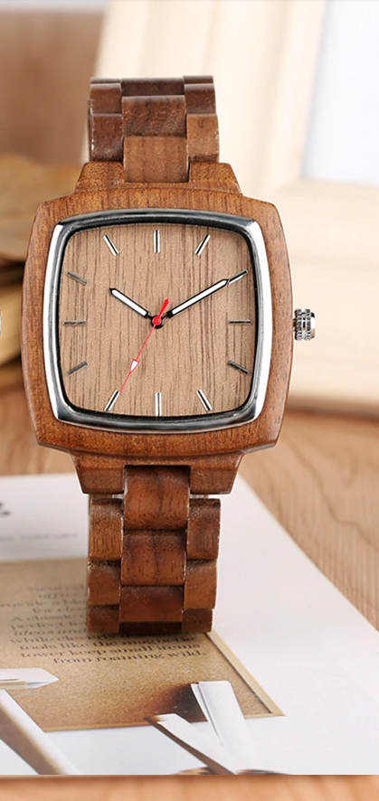 his and her wood watches-his