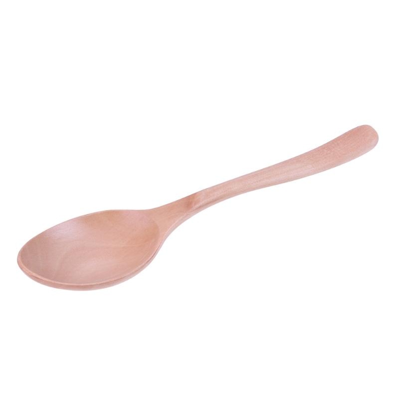 wood spoon side view